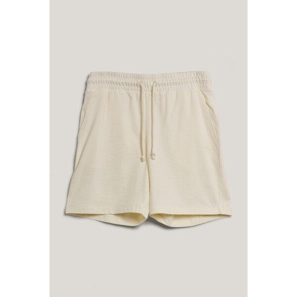 TEPLÁKOVÉ ŠORTKY GANT TEXTURE SHORTS CREAM 63426138