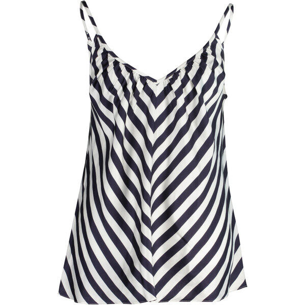 TOP GANT CHEVRON STRIPED STRAP TOP EVENING BLUE 65174373