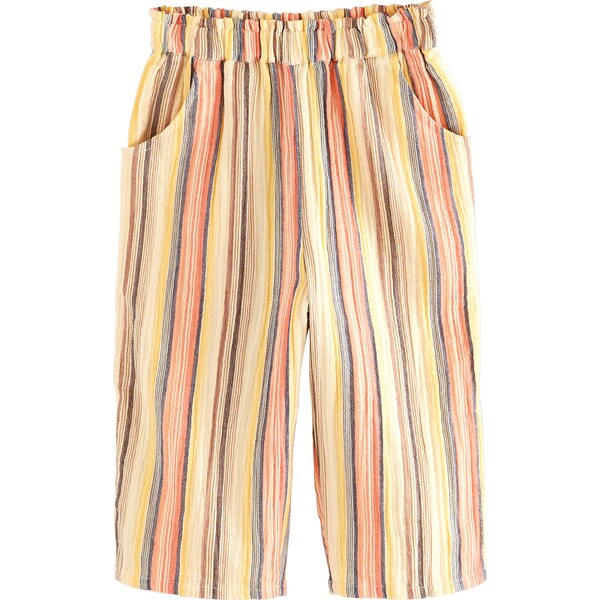 Next Nohavice béžová / námornícka modrá / hnedá / koralová 64427784