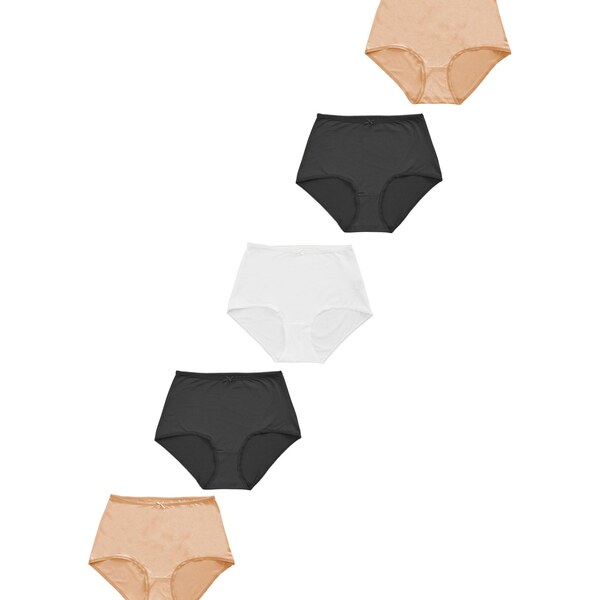 Next Nohavičky béžová / čierna melírovaná / biela 64559133