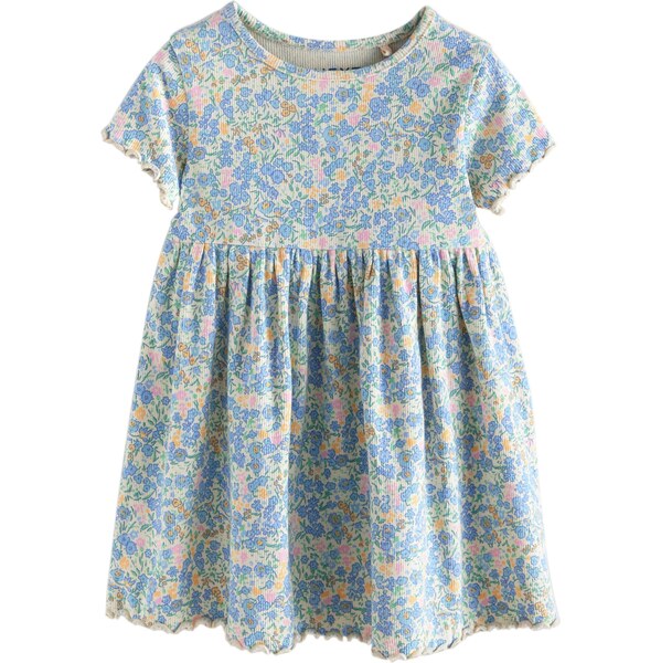 Next Šaty modrosivá / svetlozelená / oranžová / staroružová 65648284