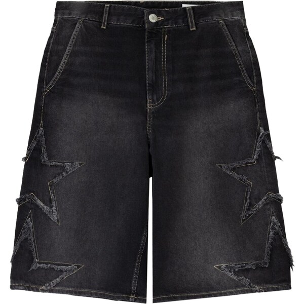 Bershka Džínsy čierny denim 63973661