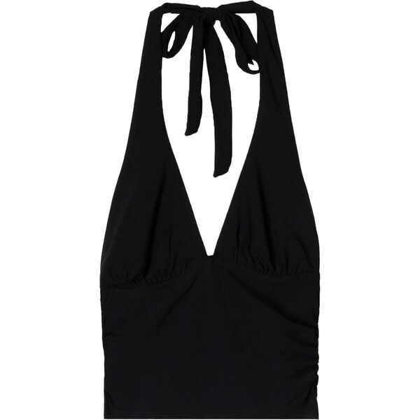 Bershka Top čierna 64201542