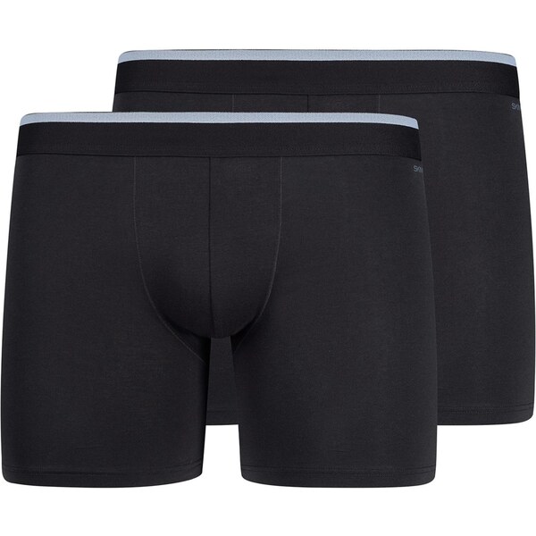 Skiny Boxerky svetlosivá / čierna 63430309