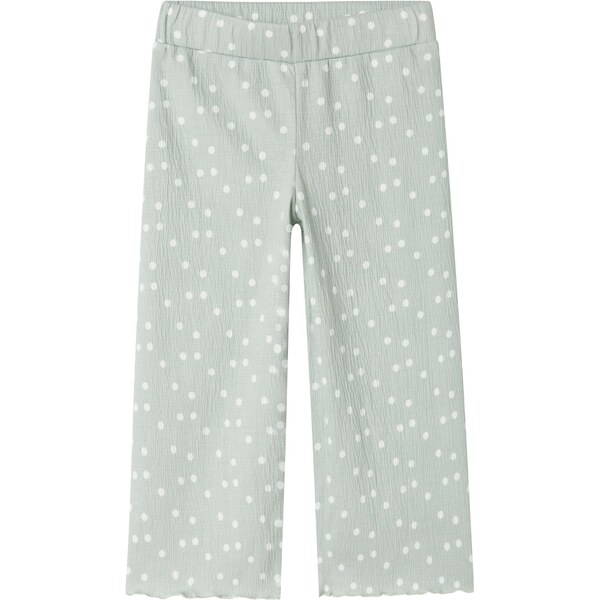 NAME IT Nohavice NMFJudy svetlozelená / biela 63430438
