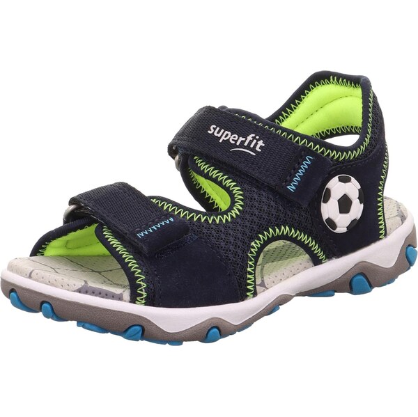 SUPERFIT Otvorená obuv Mike 3.0 námornícka modrá / čierna / biela 63463044