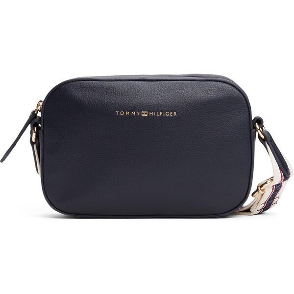 TOMMY HILFIGER Taška cez rameno námornícka modrá / zlatá 63430705