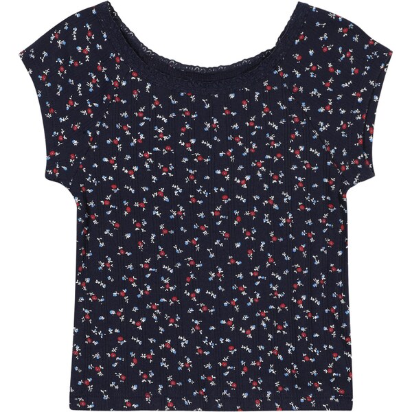 GAP Tričko námornícka modrá / azúrová / tmavočervená / biela 63430761