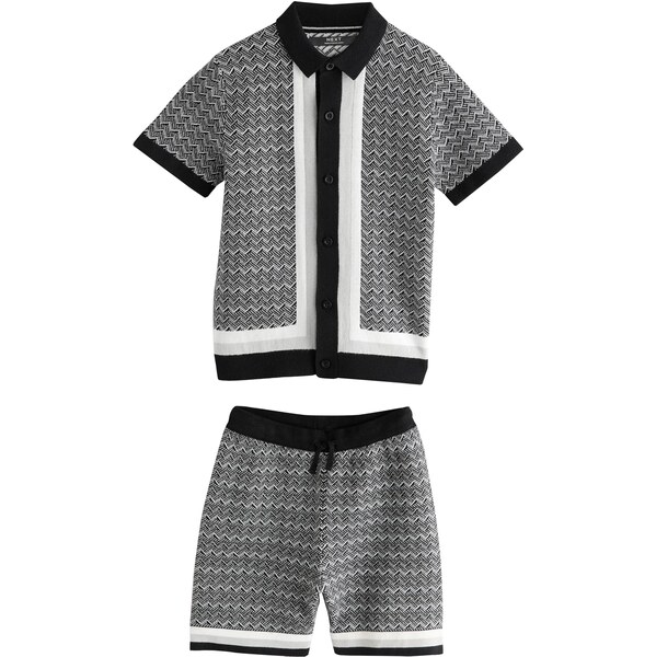 Next Set sivá / čierna / biela 64293589