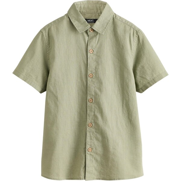 Next Košeľa olivová 65852929