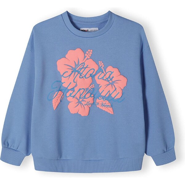 MINOTI Mikina kráľovská modrá / lososová 63694642