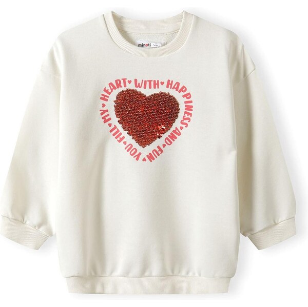 MINOTI Mikina červená / biela 63694644