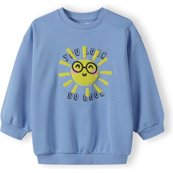 MINOTI Mikina svetlomodrá / žltá / čierna 63694646