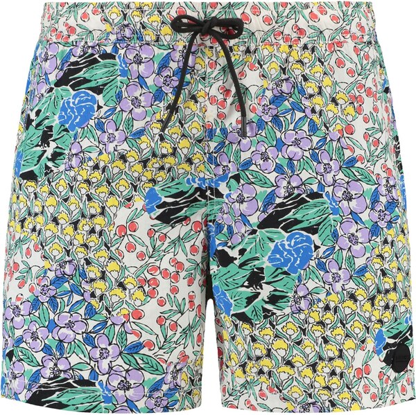 Shiwi Plavecké šortky Nate tyrkysová / azúrová / žltá / biela 63430686