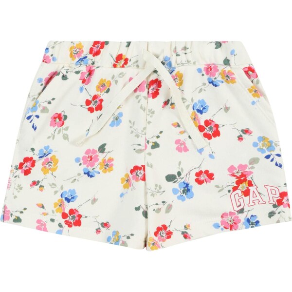 GAP Nohavice nebesky modrá / karí / jasne červená / biela 63448852