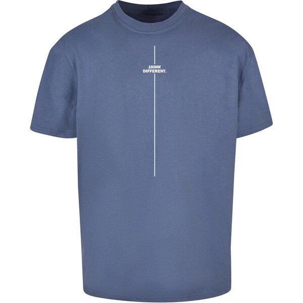 Merchcode Tričko Think Different modrá / modrosivá 64172982
