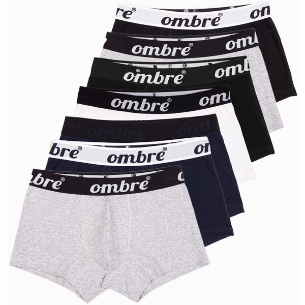 Ombre Clothing OMBRE boxerky om-unbo-0100 (7ks) 63433915