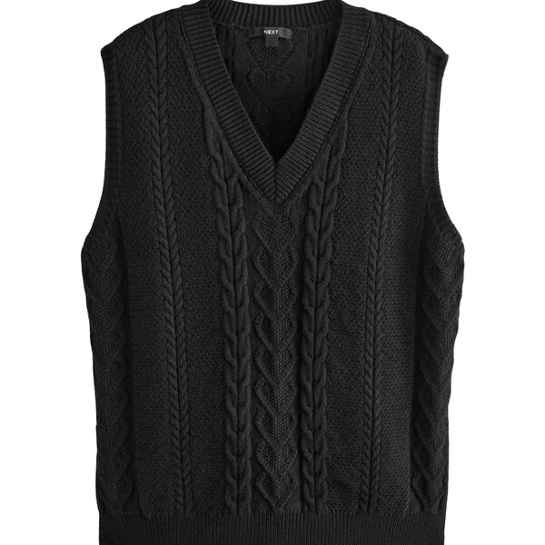 Next Vyšívaný top čierna 65843512