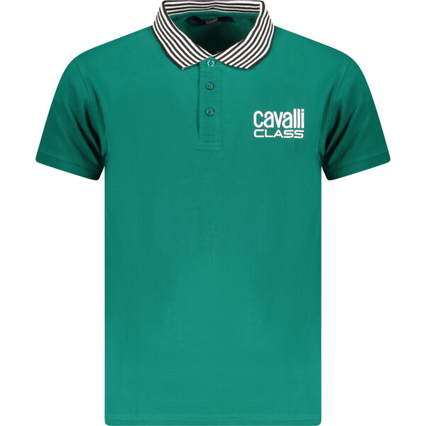 Cavalli Class pánske polo tričko zelené 64704411