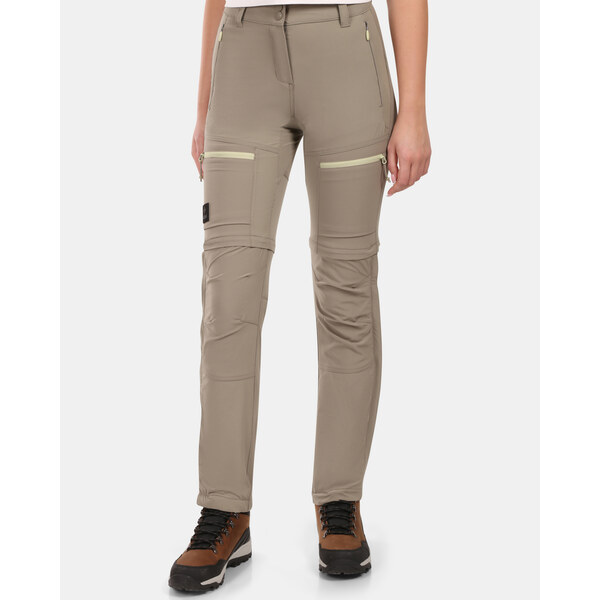 Dámske outdoorové nohavice Kilpi HOSIO-W khaki 63438618