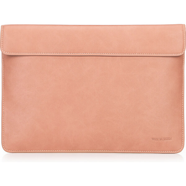Wittchen Puzdro na notebook 13” z imitácie kože, ružové 100-3P-903-P 66066825