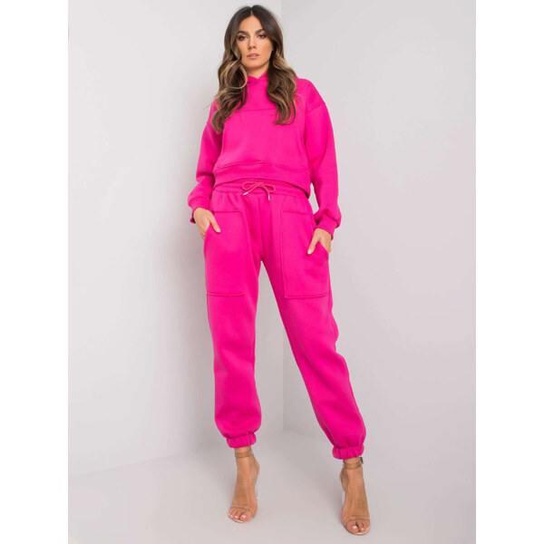 BASIC Ružová dámska tepláková súprava EM-KMPL-699.14-fuchsia 28981443