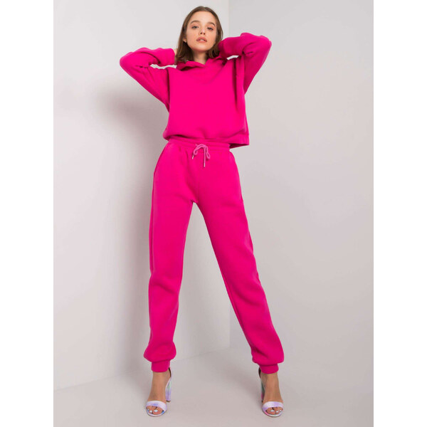 BASIC Fuchsiová dámská tepláková súprava -EM-KMPL-629.10X-fuchsia 25914727