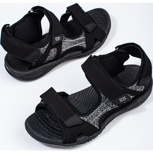 BASIC ČIERNE PÁNSKE SANDÁLE HF05B/G-M 32744770