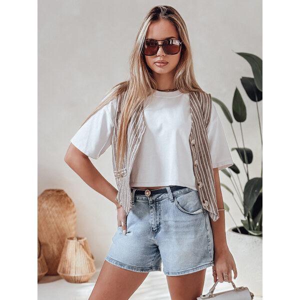 DStreet Dámske rifľové kraťasy HELLO JEAN 64681223