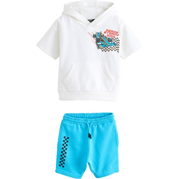 Next Set vodová / ohnivo červená / čierna / biela 64293595