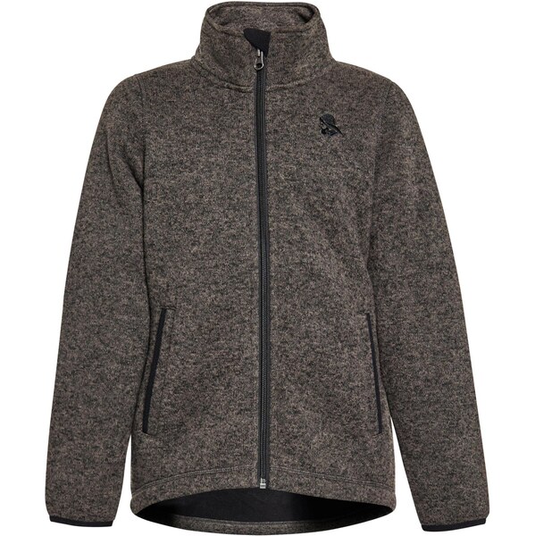 Schmuddelwedda Flisová bunda tmavosivá 64356519