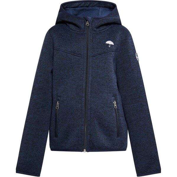 Schmuddelwedda Flisová bunda námornícka modrá / biela 63691800