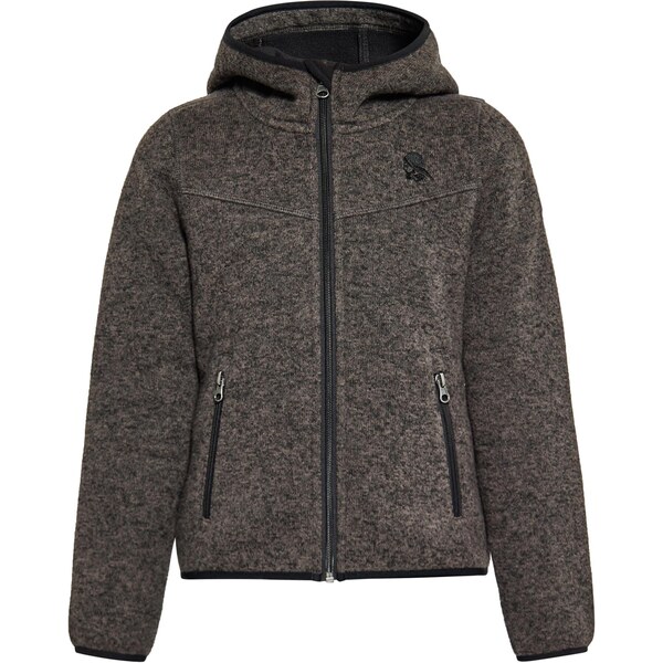 Schmuddelwedda Flisová bunda farby bahna 64356521