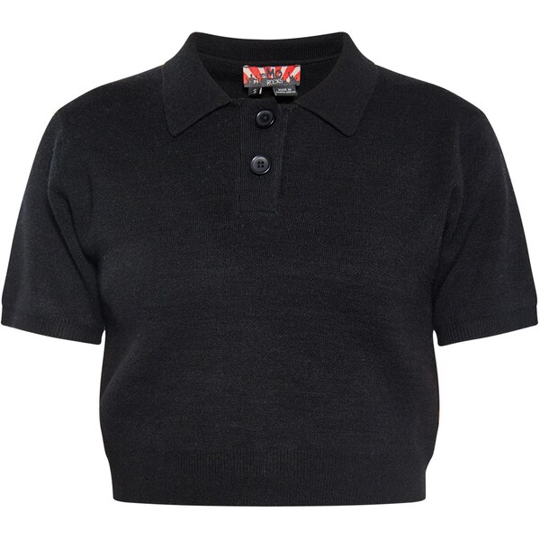 myMo ROCKS Vyšívaný top čierna 65872054