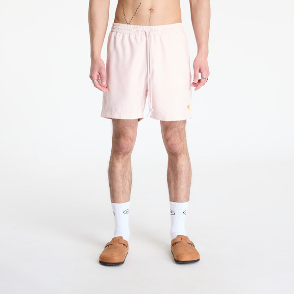 Plavky Carhartt WIP Chase Swim Trunks Air Pink/ Gold XXL 63450101