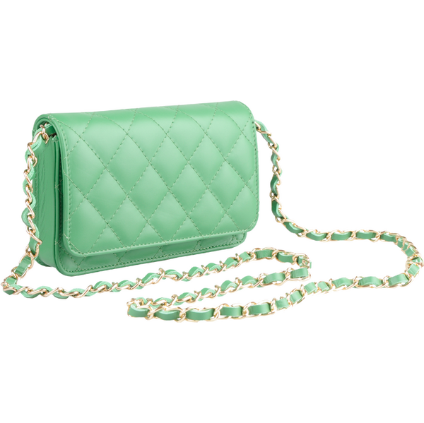 Zelená kožená talianska crossbody kabelka Milva Verde NovaKabelka.sk 63453345