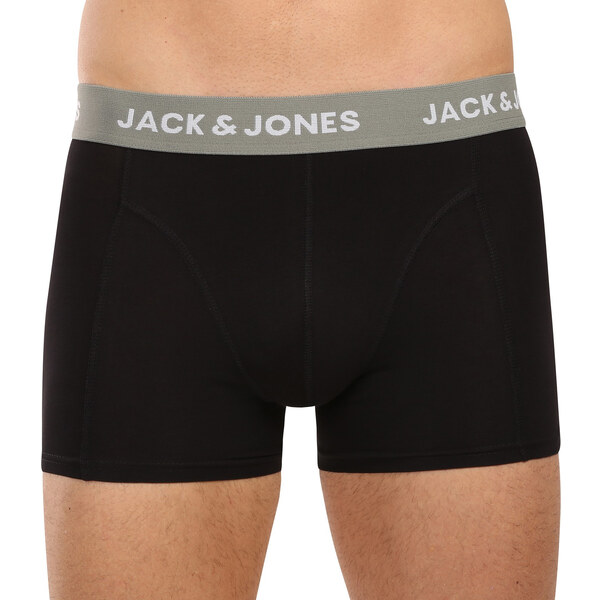 3PACK pánske boxerky Jack and Jones čierne (12268482) 63458776
