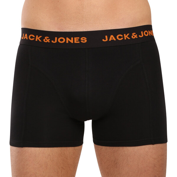 5PACK pánske boxerky Jack and Jones čierné (12167028-BLK/BLK) 63460477