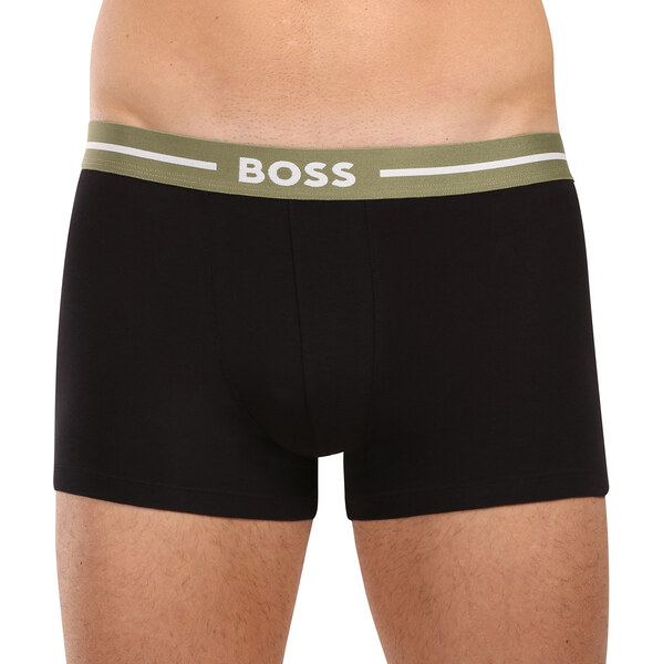 3PACK pánske boxerky BOSS čierne (50532453 976) 63458779
