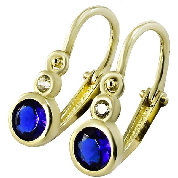 Zlaté detské náušnice Glare 329 63458858