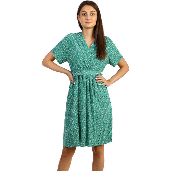 Glara Kvetinové dámske šaty nad kolená 37350565