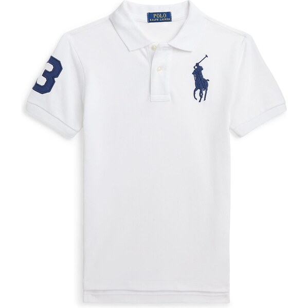 Polo Ralph Lauren Tričko tmavomodrá / biela 63466443