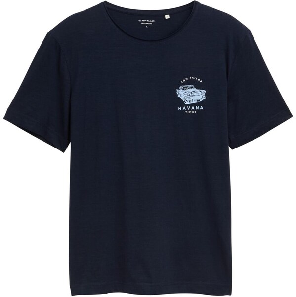 TOM TAILOR Tričko dymovo modrá / tmavomodrá 63466490
