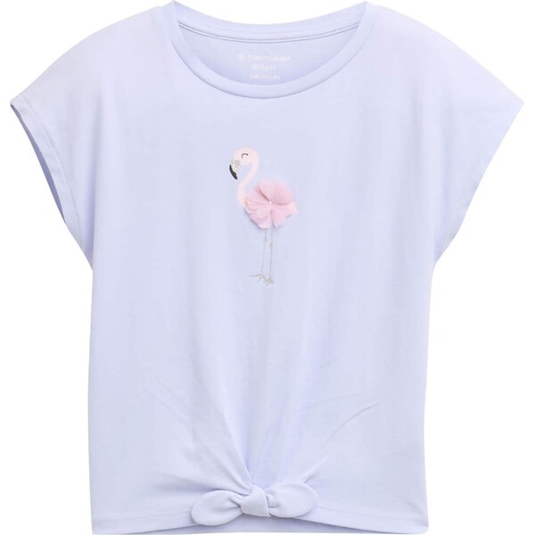 TOM TAILOR Tričko svetlofialová / ružová / čierna / strieborná 63466541