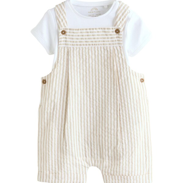 Next Nohavice na traky béžová / prírodná biela 63466457