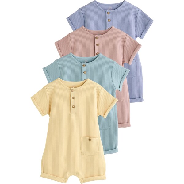 Next Body žltá / pastelovo zelená / modrofialová / staroružová 63505550