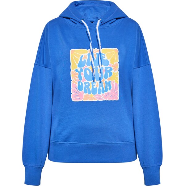 IZIA Mikina kobaltovomodrá / žltá / fialová / biela 65792035