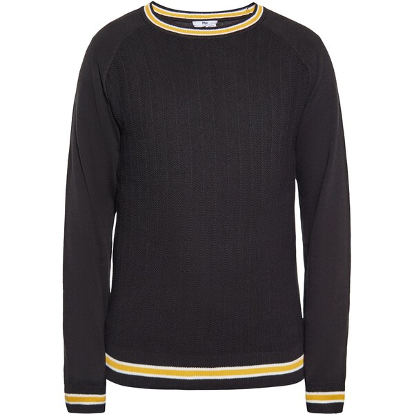 MO Sveter tmavožltá / čierna / biela 63658471