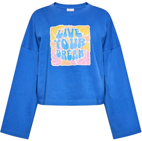 IZIA Mikina kobaltovomodrá / svetlomodrá / žltá / ružová 65871529