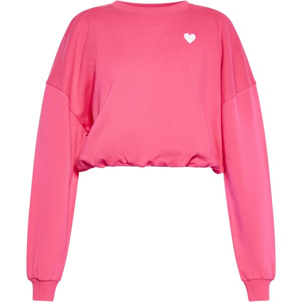 MYMO Mikina malinová / biela 65693923